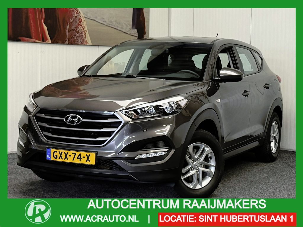 Hyundai Tucson 1.6 GDi i-DRIVE TREKHAAK AIRCO BLUETOOTH TELEFOON MEDIA VOORBEREIDING GOED ONDERHOUDEN ZEER MOOI !!
