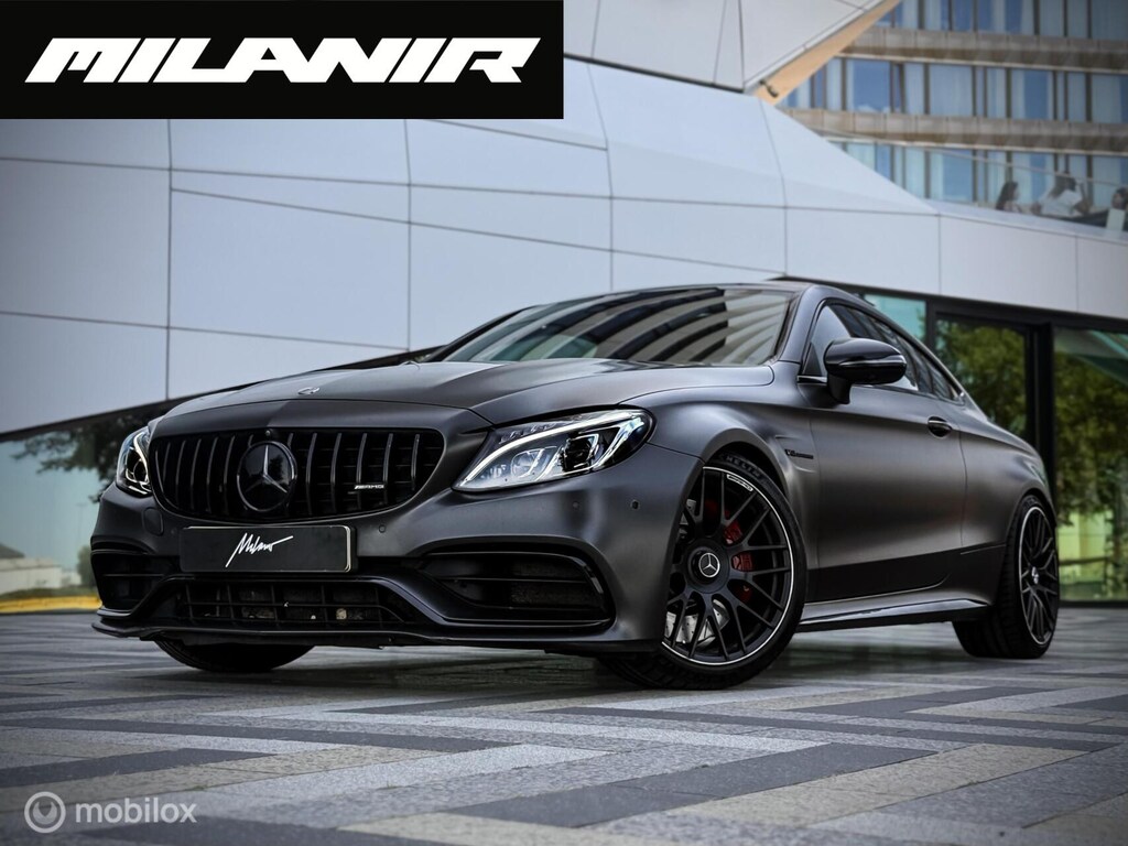 Mercedes-Benz C-klasse Coupé AMG 63 S |Pano|Kuip|HUD|Burmester|Memory