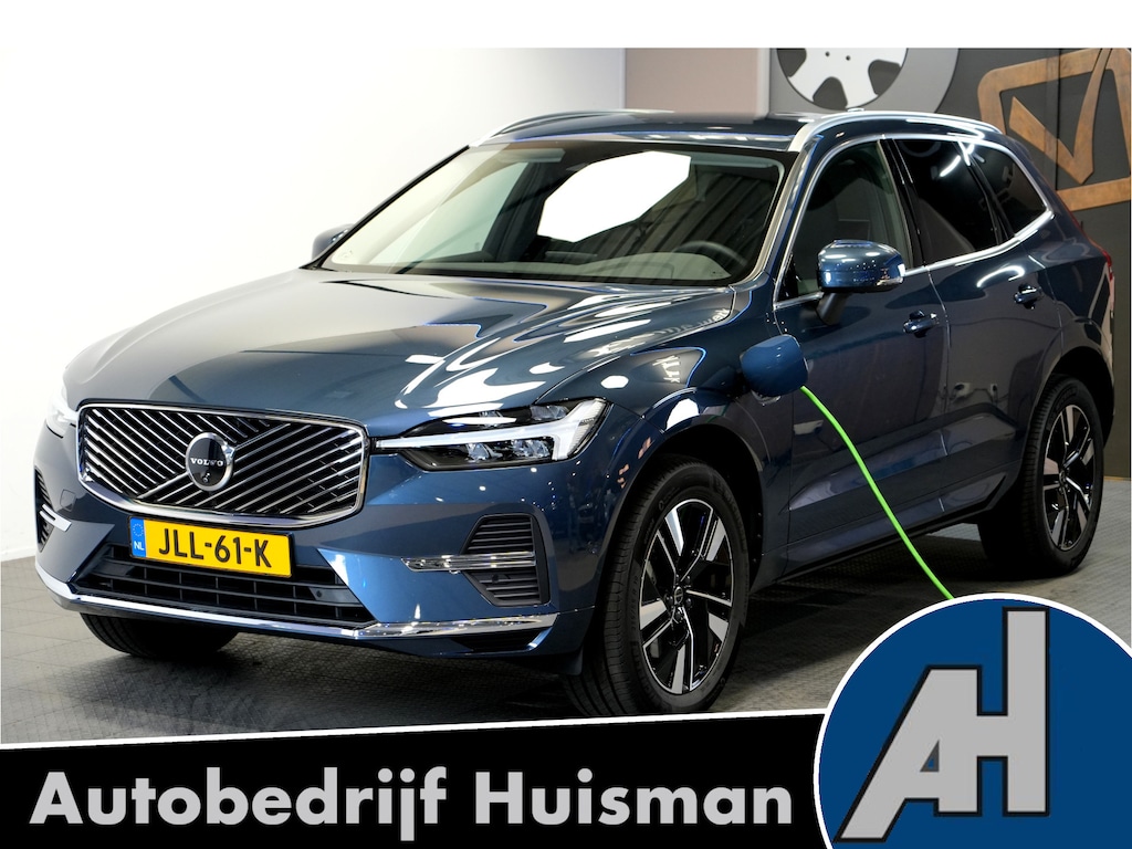 Volvo XC60 2.0 T6 AWD 293kW/399pk Aut8 Plug-in hybrid AWD Plus Bright HARMAN/KARDON + EL.TREKHAAK + ADAPT.CRUISE + SPORTSTOELEN + 360 CAMERA + STOELVERWARMING V&A + STUURVERWARMING + BLIS + EL.STOELEN MET MEMORY + PARKSENSOREN + 19” LM-VELGEN!!