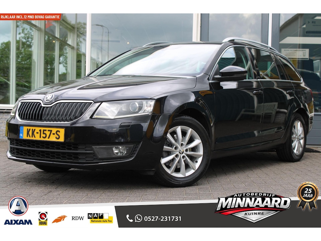 Skoda Octavia Combi 1.0 TSI Greentech Style Business|Navi|Carplay|Cruise|Stoel verw|Nieuwe distributie|Pano dak|Bi-Xenon|