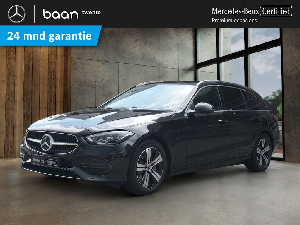 Mercedes-Benz C-klasse C 180 Estate Business Line | Panoramadak | Trekhaak | Achteruitrijcamera | Stoelverwarming voor | Spiegelpakket