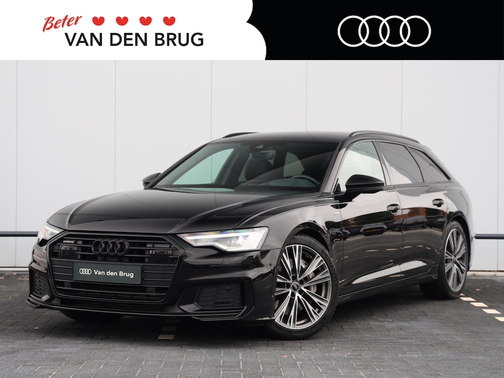 Audi A6 Avant 55 TFSI quattro S edition 340pk V6 | Elektrische voorstoelen + memory | HUD | Leder | Keyless | 4-zone climatisering |