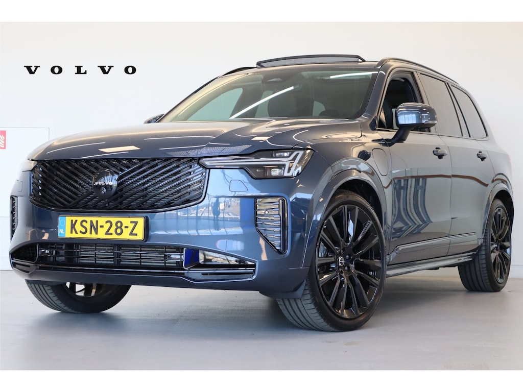 Volvo XC90 T8 455PK AWD Ultra Dark | Full options! | B&W | Luchtvering | 22" | Massage/ventilatie | Trekhaak