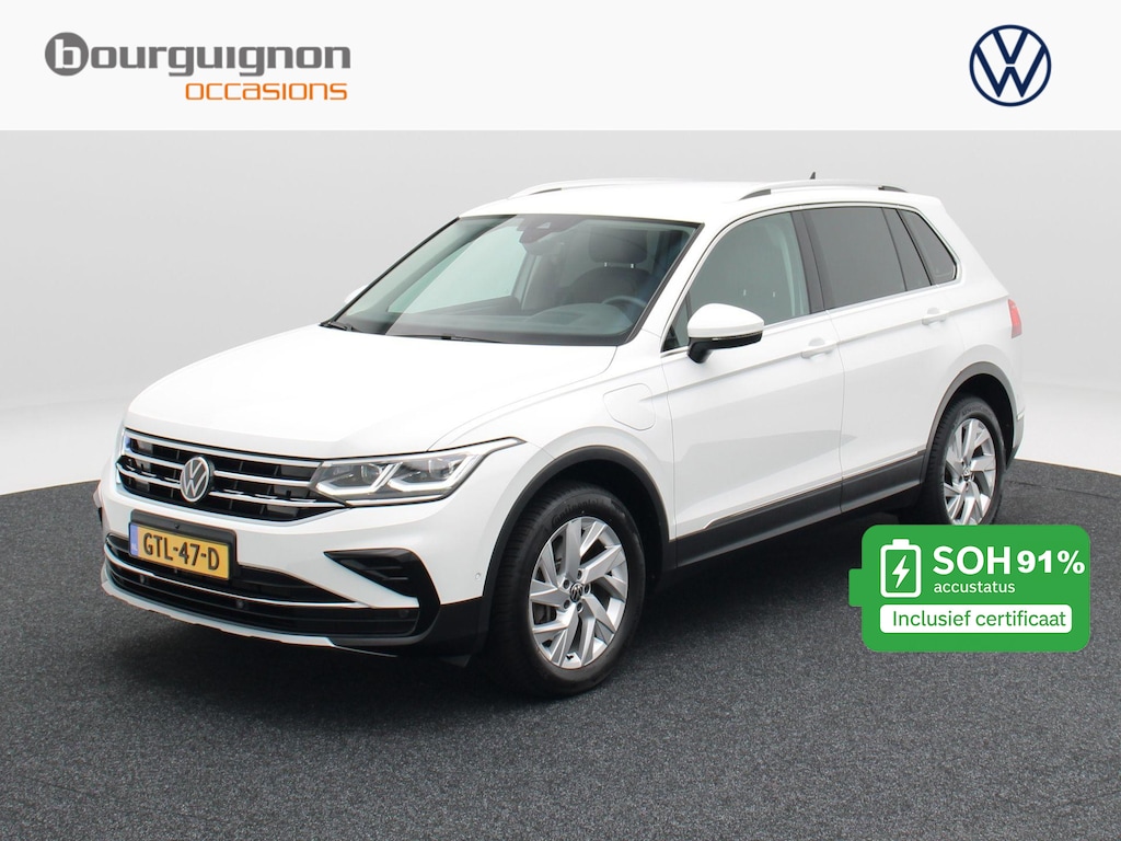 Volkswagen Tiguan 1.4 TSi eHybrid 245 Pk Automaat Elegance | Leder | Adaptive Cruise | Trekhaak | 360 Camera | Navigatie | 18 Inch | 18.242 Km !!