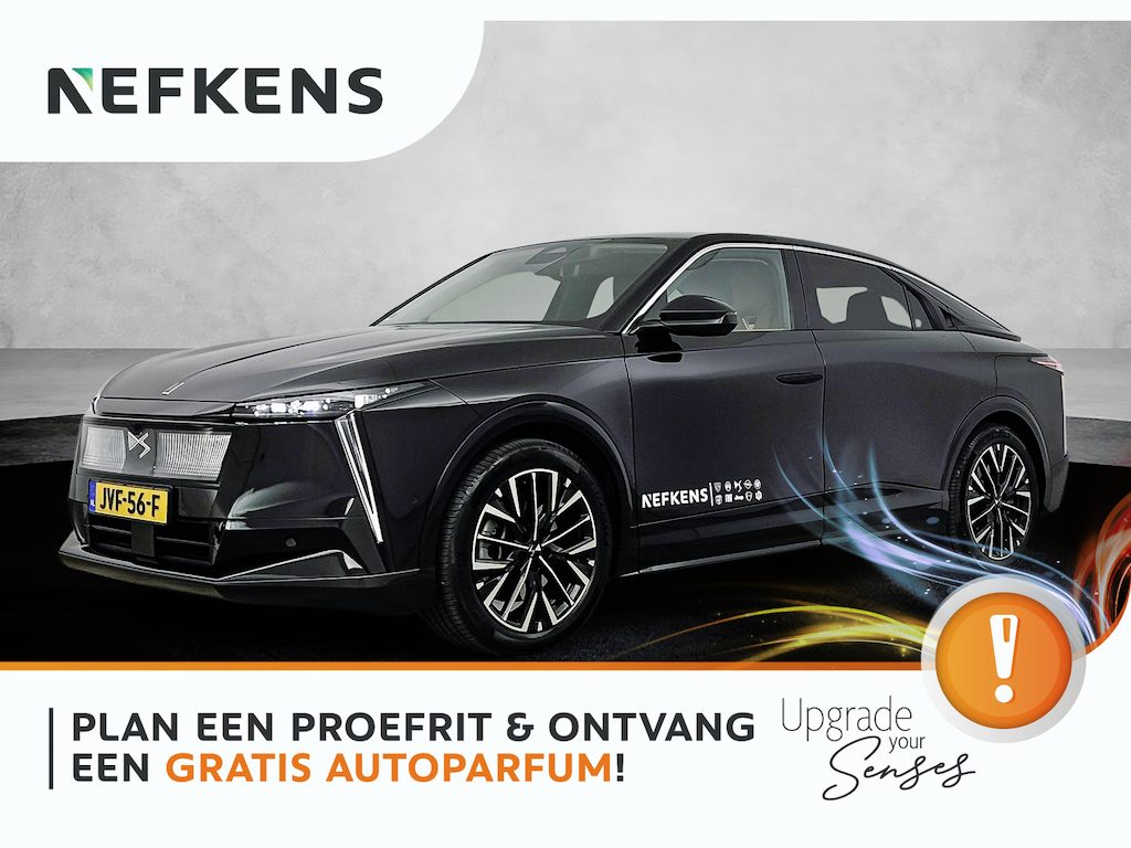 DS 8 N°8 Long Range Étoile Absolute Comfort Tech 97 kWh | DEMO deal! | WLTP 750km | Luxe lederen bekleding | Elektrische achterklep | Focal geluidssysteem |