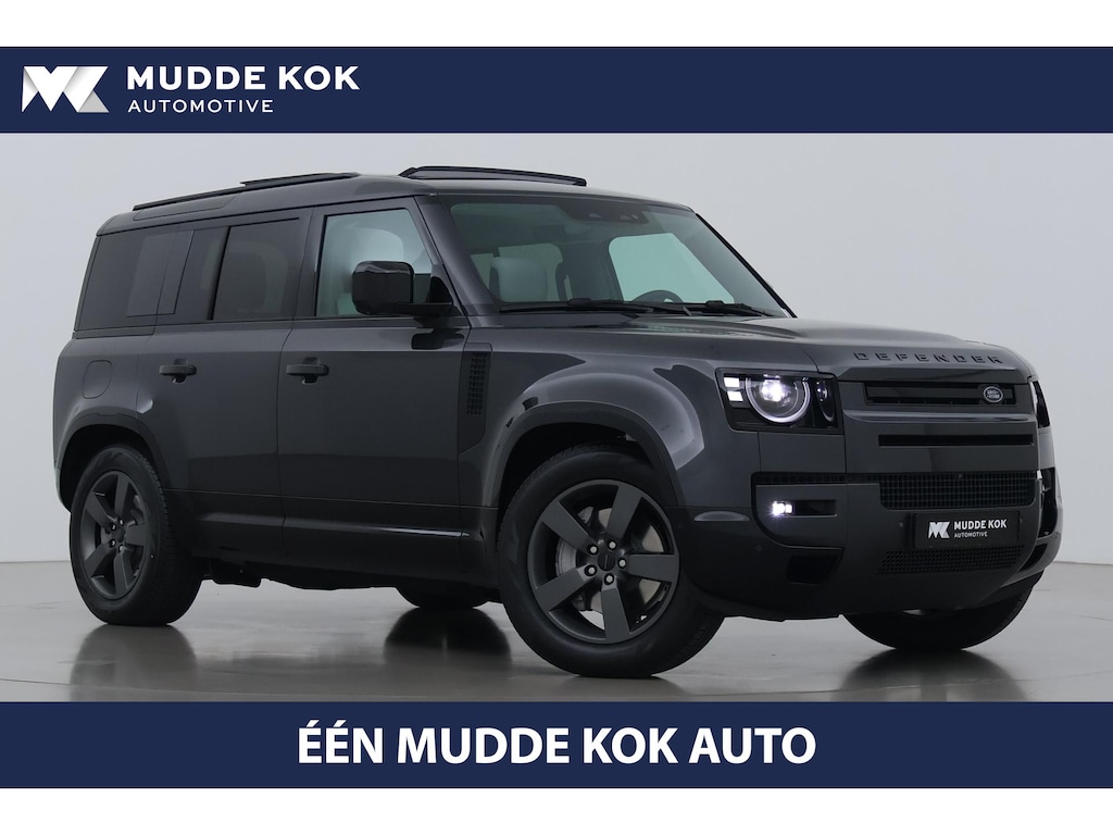 Land Rover Defender 110 P300e X-Dynamic HSE | MY26 | Luchtvering | Stoelventilatie | Trekhaak | 360° Camera | Meridian | Stoel+Stuurverwarming | ACC