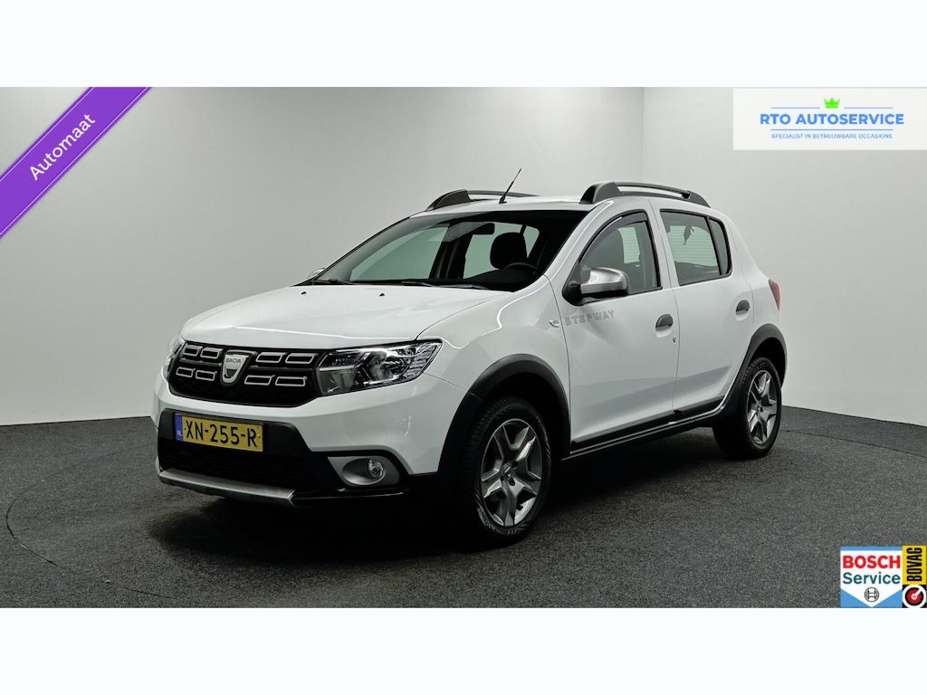 Dacia Sandero 0.9 TCe SL Stepway AUTOMAAT TREKHAAK AIRCO NAVI CRUISE 64000 KM.