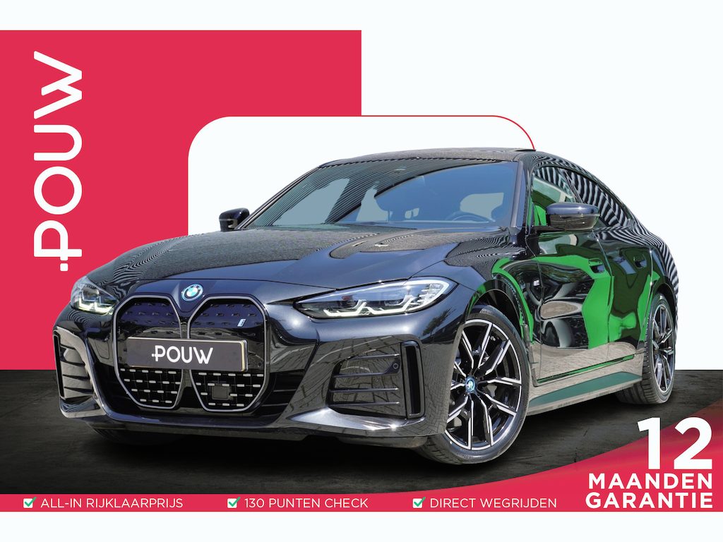 BMW i4 eDrive40 340pk High Executive 84 kWh | SoH 94% | M-Sport | Panoramadak | Adaptive Cruise | Stoelverwarming | Apple CarPlay