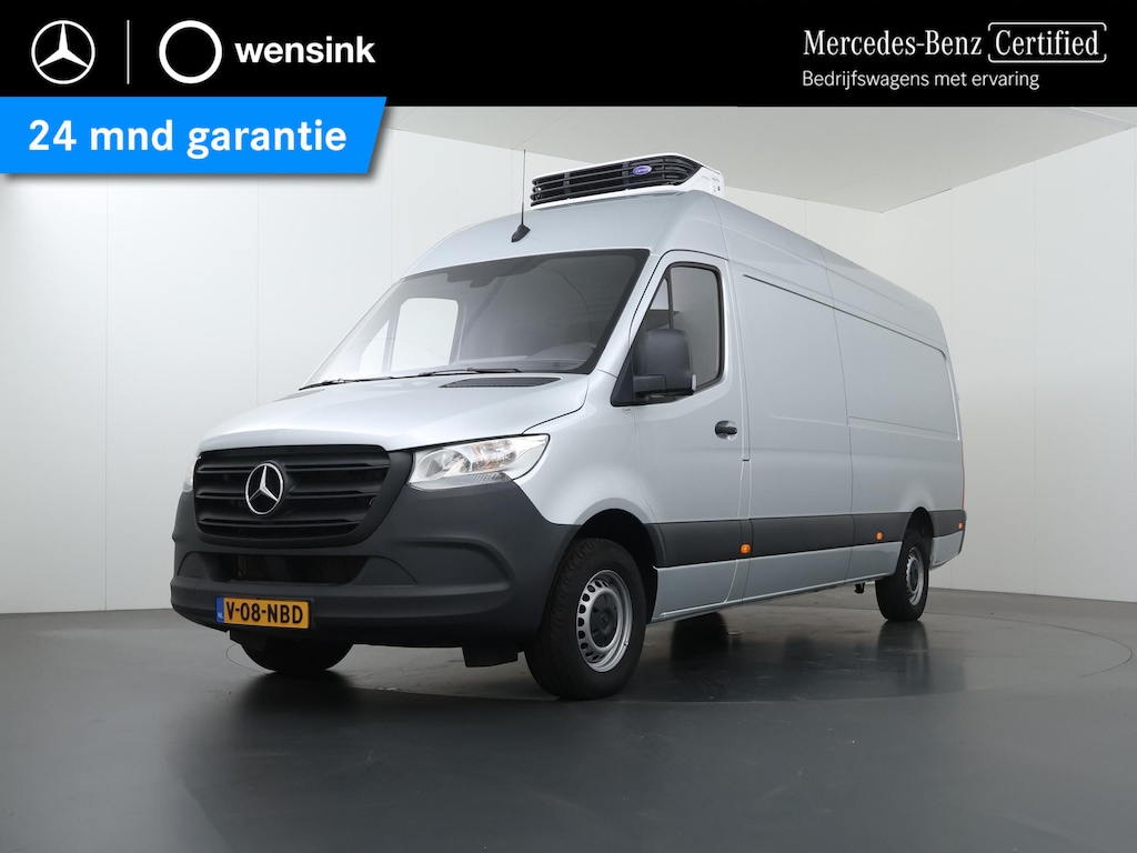 Mercedes-Benz Sprinter 317 CDI L3 H2 | Aut. | Koelwagen | Navigatie | Parkeercamera | Airco | Keyless Go | Cruise Control | Koelwagen | Carrier | Comfortstoel en bijrijdersbank | Certified | Koel | Koelauto |