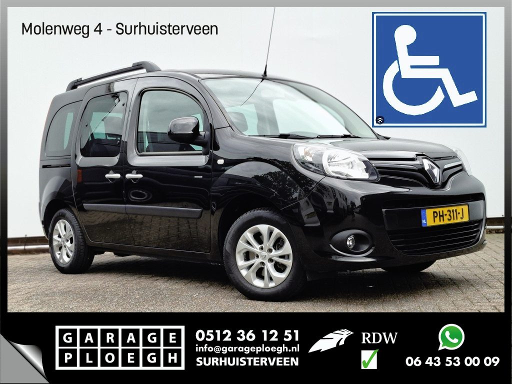 Renault Kangoo Family 1.2 TCe 3+1 Rolstoelvervoer Start&Stop Invalide Rolstoelbus Rolstoel wheelchair