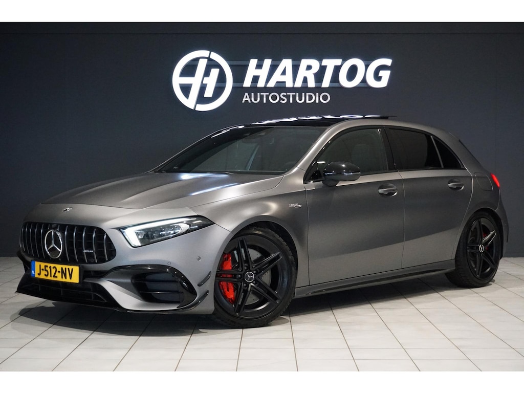 Mercedes-Benz A-klasse AMG 45 S 4MATIC+ Edition 1 422pk + RECARO / BURMESTER / PANO / 360° / DESIGNO