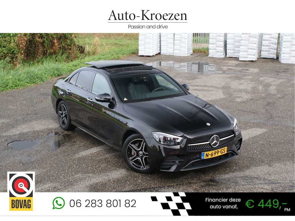 Mercedes-Benz E-klasse 200 ///AMG Pakket | Pano | Facelift model | Burmester | 360 Camera |