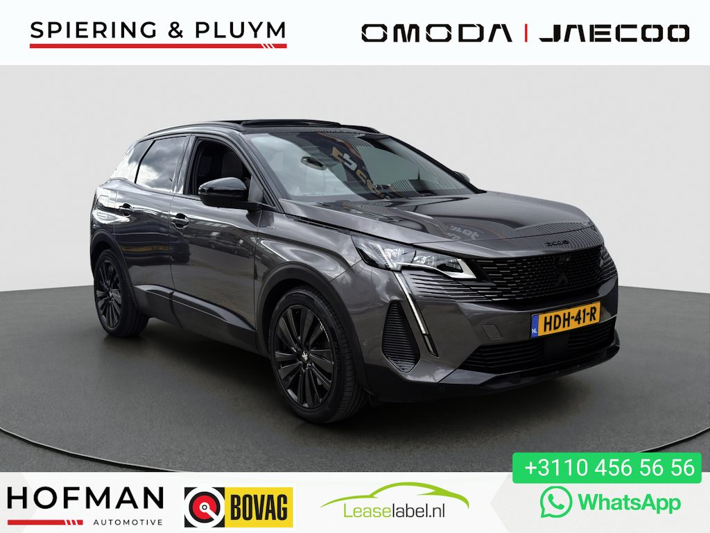 Peugeot 3008 1.6 HYbrid4 300 Blue Lease GT | Pano | Adaptive | Focal