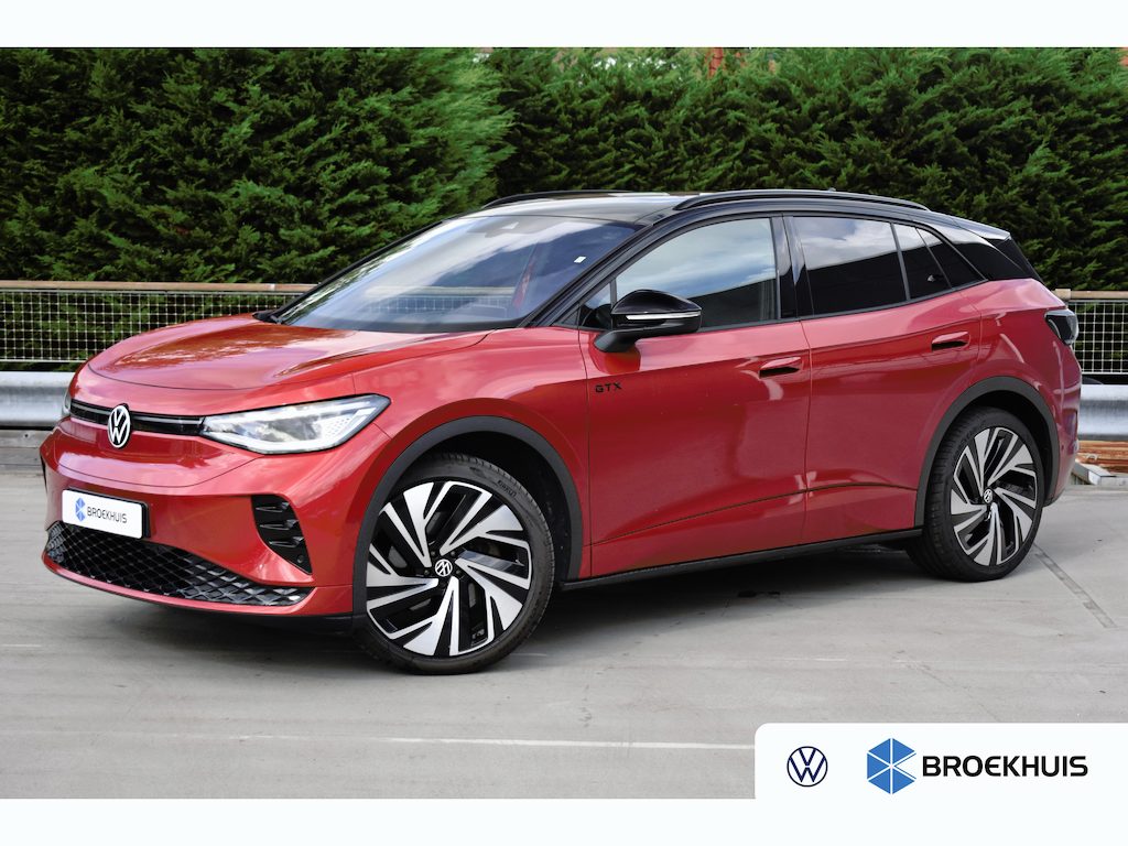 Volkswagen ID.4 77kWh GTX 299PK | Warmtepomp | Panoramadak | Elektrische wegklapbare trekhaak | Sport Pakket Plus | Comfort Pakket Plus | 21'' Narvik velgen