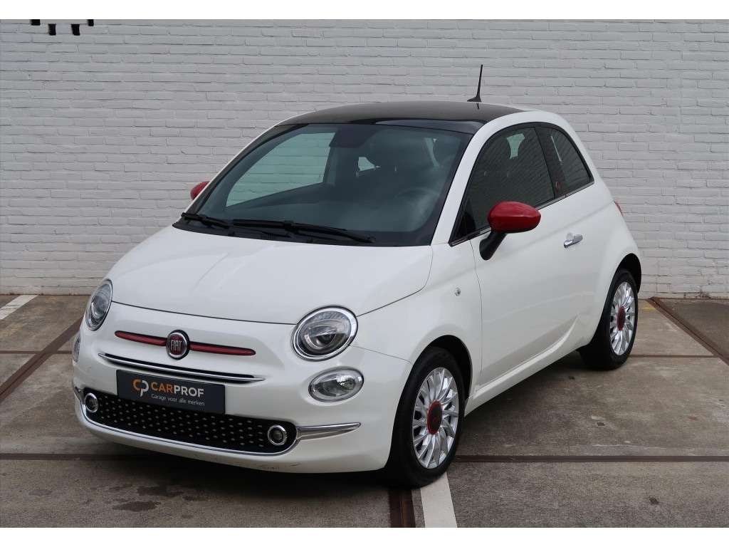 Fiat 500 1.0 70pk Hybrid eco Red Edition I Panoramadak I PDC I Airco I Cruise Control I Navi voorbereiding I Lichtmetalen velgen I
