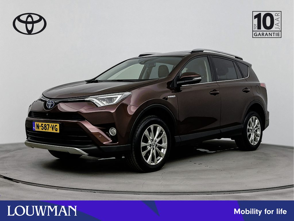 Toyota RAV4 2.5 Hybrid Executive Ultimate | NL-Auto | Glazen Schuifdak | Stuur-Stoelverwarming | Blindspot | Parkeersensoren V+A |