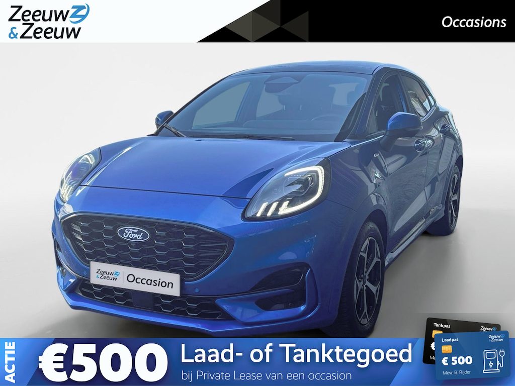Ford Puma 1.0 EcoBoost Hybrid ST-Line X | Panorama Dak | Elektric. Achterklep | 360 camera