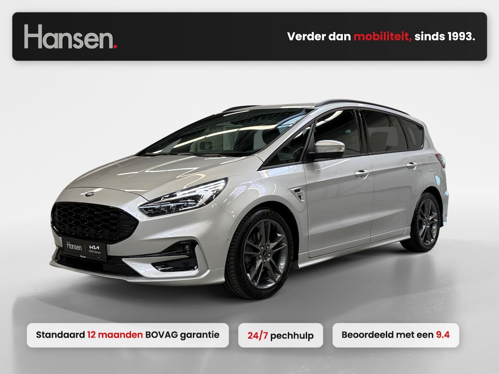 Ford S-Max 2.5i HEV 7P I Adaptive Cruise I Camera I Elek. Achterklep I Stoelverwarming I Elek. Stoelen I Memory I