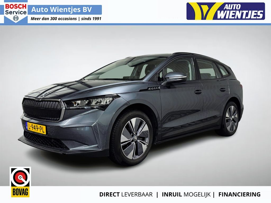 Skoda Enyaq iV 60 | 3-Fase | SOH 89% | Half Leer | Trekhaak | Camera