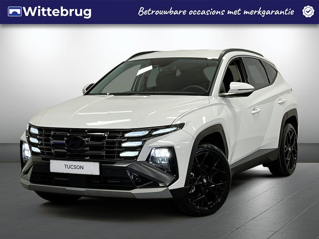Hyundai Tucson 1.6 T-GDI PHEV Comfort Smart CUSTOM LEDER | 20 INCH BLACK DIAMOND WIELEN | NIEUWE AUTO!! Uit voorraad leverbaar