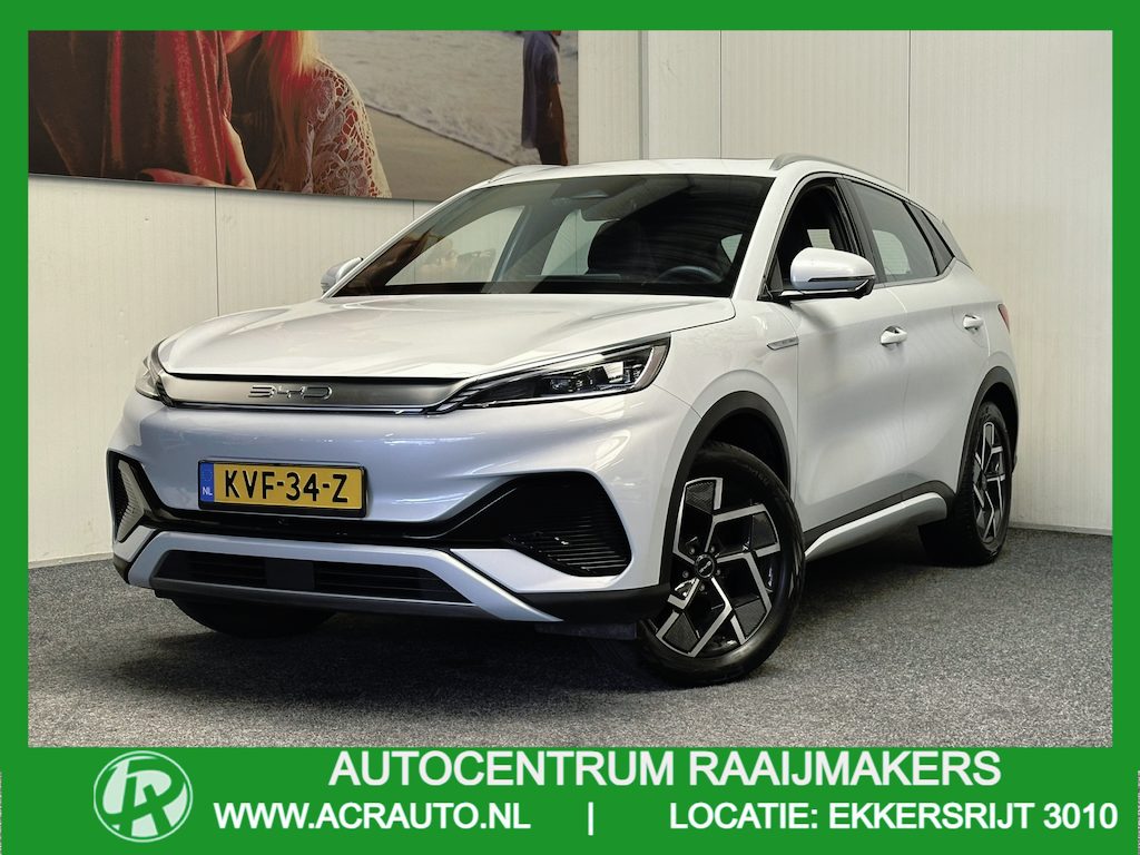 BYD Atto 3 (SOH 95%) DESIGN 60 kWh WLTP 420 KM * 45 STUKS OP VOORRAAD* APPLE CARPLAY/ ANDROID AUTO ELEK. ACHTERKLEP PANORAMADAK ELEK. VOORSTOELEN KEYLESS ENTRY/ START 360 CAMERA STOELVERWARMING NAVI NIEUWSTAAT !!!