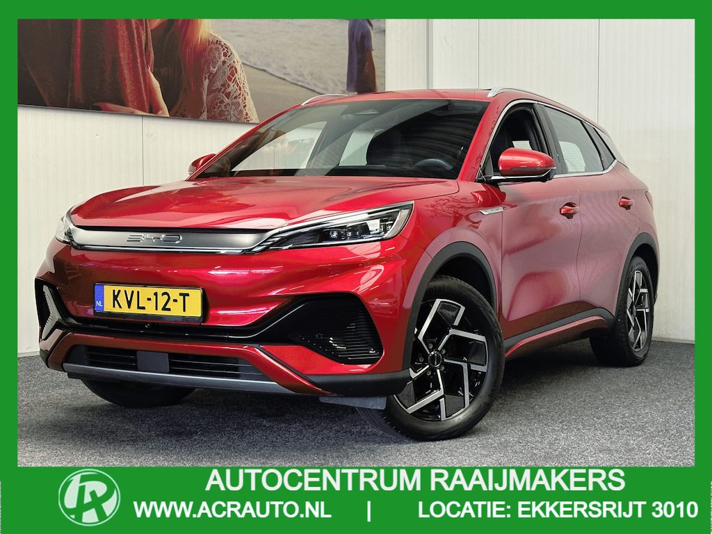 BYD Atto 3 (SOH 93%) DESIGN 60 kWh WLTP 420 KM * 45 STUKS OP VOORRAAD* APPLE CARPLAY/ ANDROID AUTO ELEK. ACHTERKLEP PANORAMADAK ELEK. VOORSTOELEN KEYLESS ENTRY/ START 360 CAMERA STOELVERWARMING NAVI NIEUWSTAAT !!!