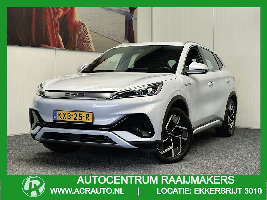 BYD Atto 3 (SOH 92%) DESIGN 60 kWh WLTP 420 KM * 45 STUKS OP VOORRAAD* APPLE CARPLAY/ ANDROID AUTO ELEK. ACHTERKLEP PANORAMADAK ELEK. VOORSTOELEN KEYLESS ENTRY/ START 360 CAMERA STOELVERWARMING NAVI NIEUWSTAAT !!!