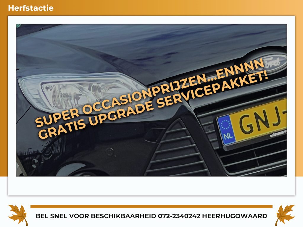 Ford Focus Wagon 1.0 EcoBoost Trend Edition Business - Panther Black - Keurig