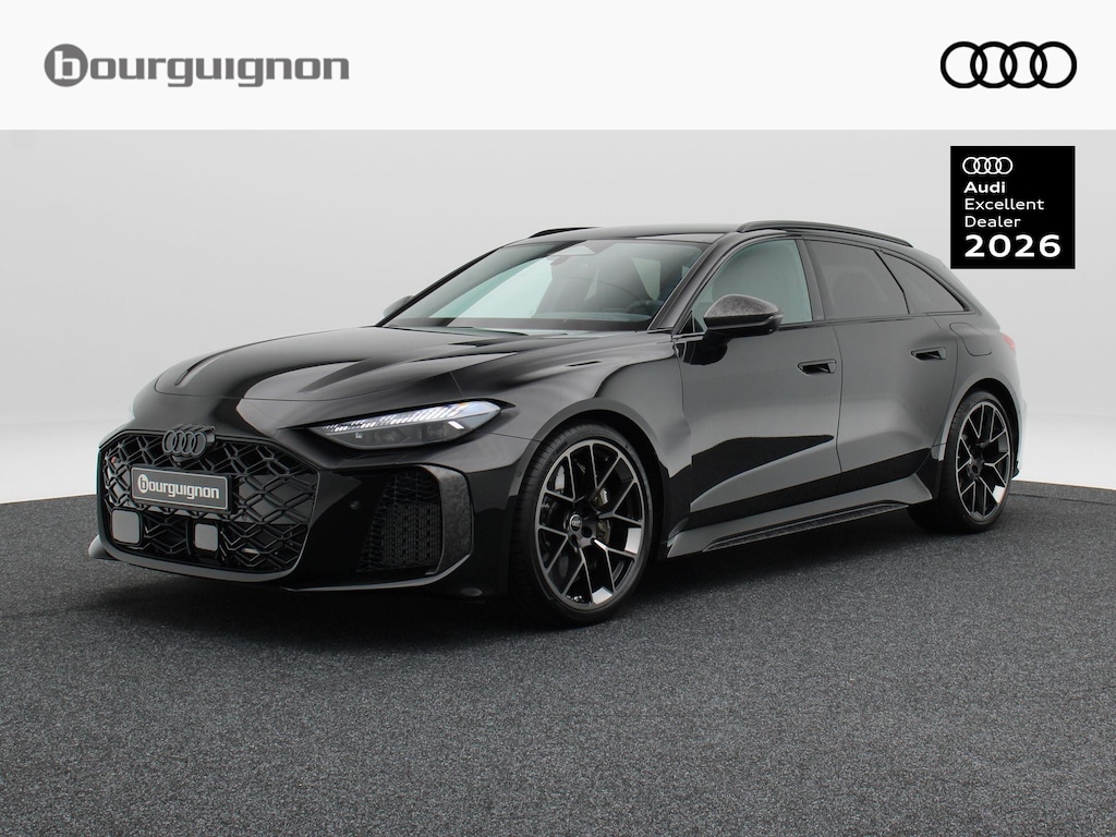 Audi RS5 Avant e-hybrid quattro | 21 inch | RS Sportstoelen | Keramische Remmen | Camouflage Carbon | Bang & Olufson 3d | Panorama Glasdak