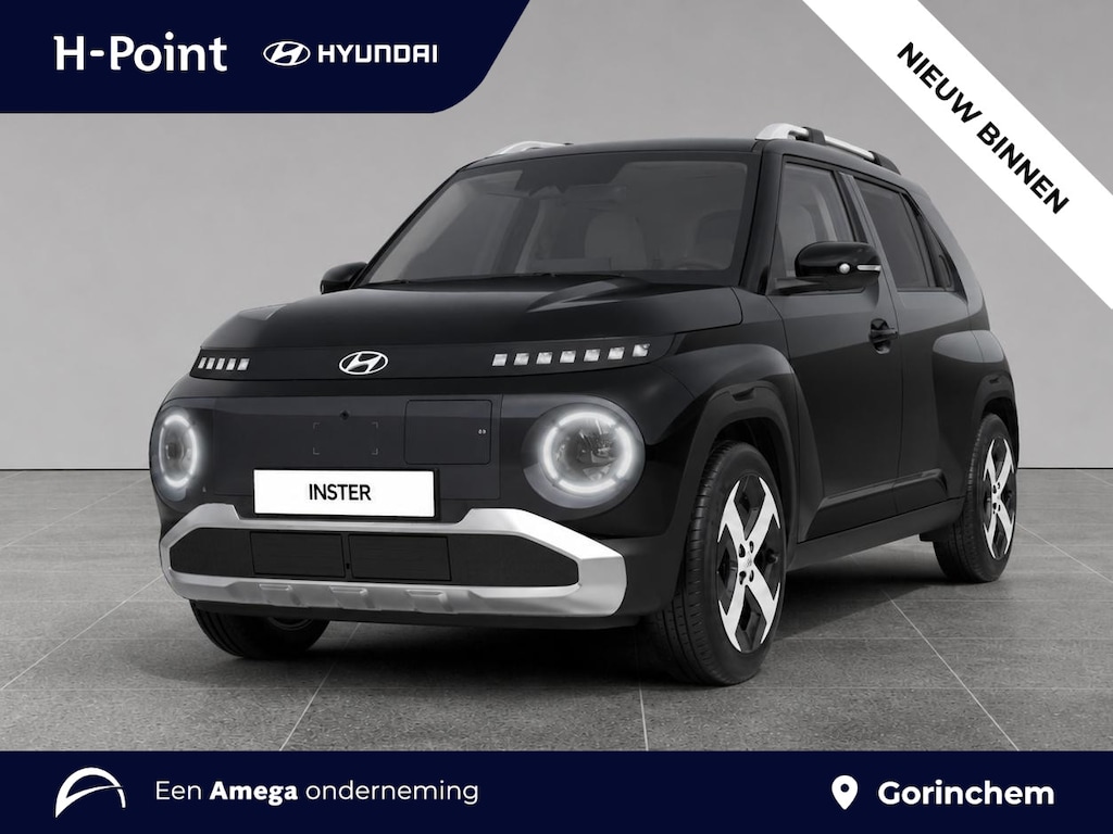 Hyundai Inster Pulse Advanced 42kWh 97pk | UIT VOORRAAD LEVERBAAR | SCHUIF/KANTELDAK | CAMERA | STOEL + STUURVERW. | APPLE CARPLAY / ANDROID AUTO |