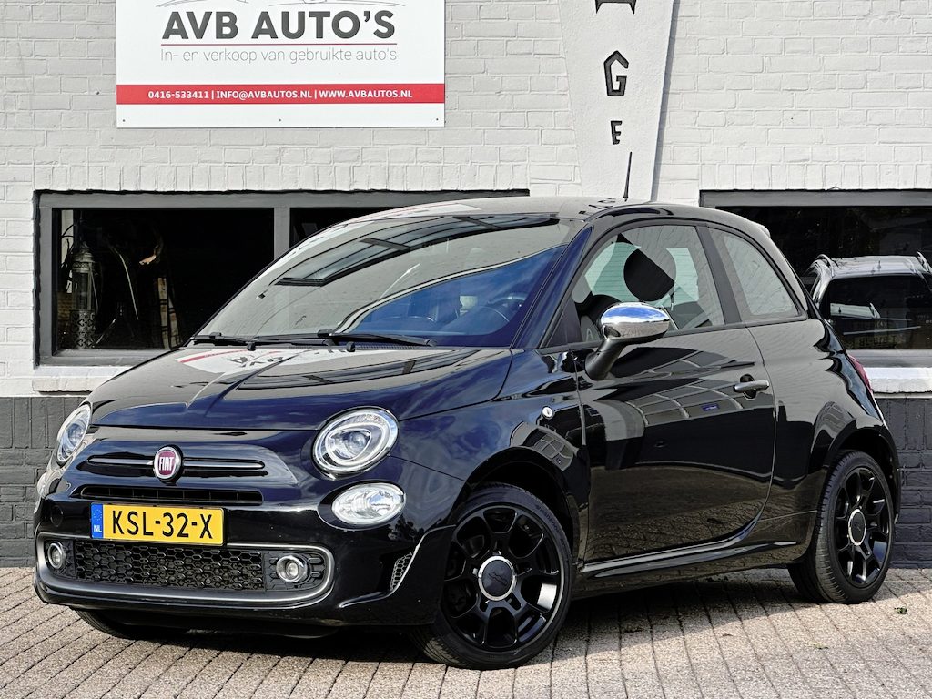 Fiat 500 1.2 S Clima Cruise Leder PDC Navi Groot scherm