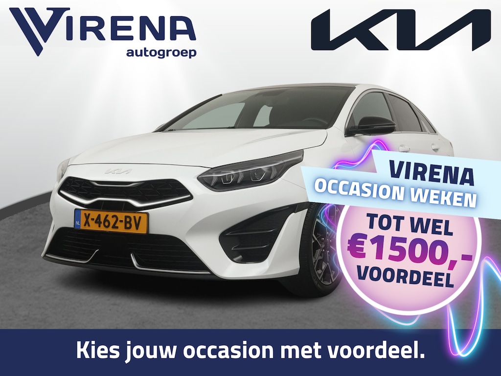 Kia ProCeed 1.0 T-GDi GT-Line - Panorama dak - Elektrische Achterklep - Cruise Control - Navigatie - Climate Control - - Fabrieksgarantie tot 10-2030