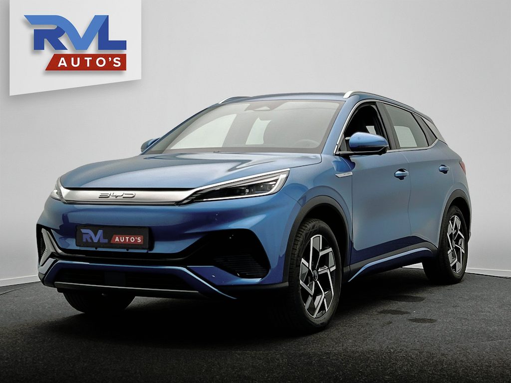 BYD Atto 3 Design 60 kWh |*100 STUKS* | 204 PK | Pano/dak | Adapt/Cruise/Control | Leder/Beige/Blauw | 360/Camera, Navigatie, BTW!