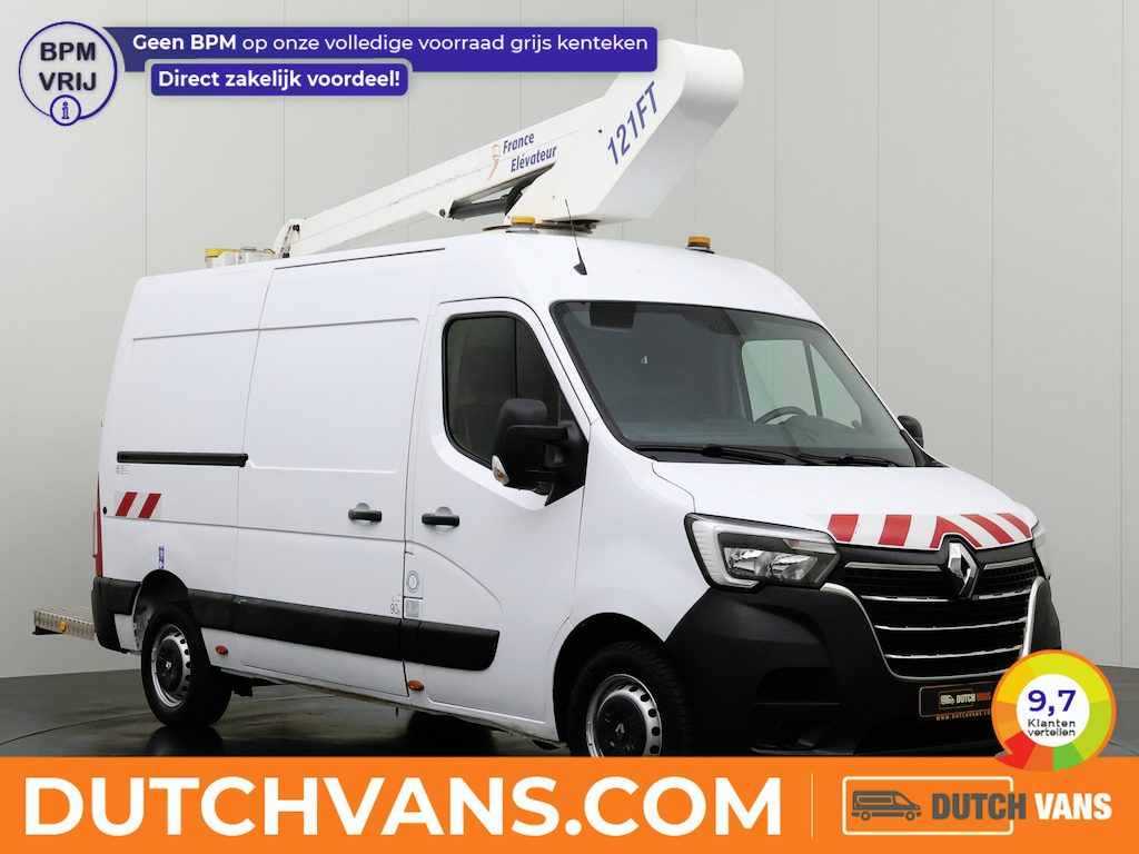 Renault Master 2.3DCI 130PK L2H2 Hoogwerker 12Mtr | Airco | Cruise | 3-Zits | Trekhaak