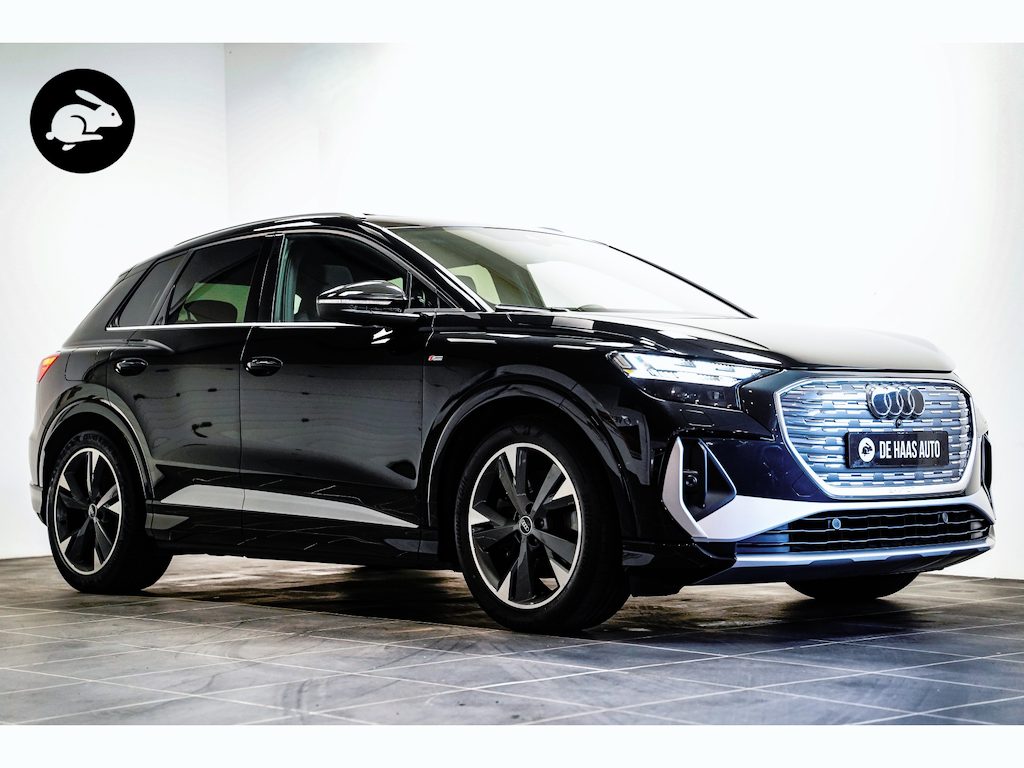 Audi Q4 e-tron 50 quattro S-Line|91%SOH|Pano dak|Diamant leder|Head up|Acc