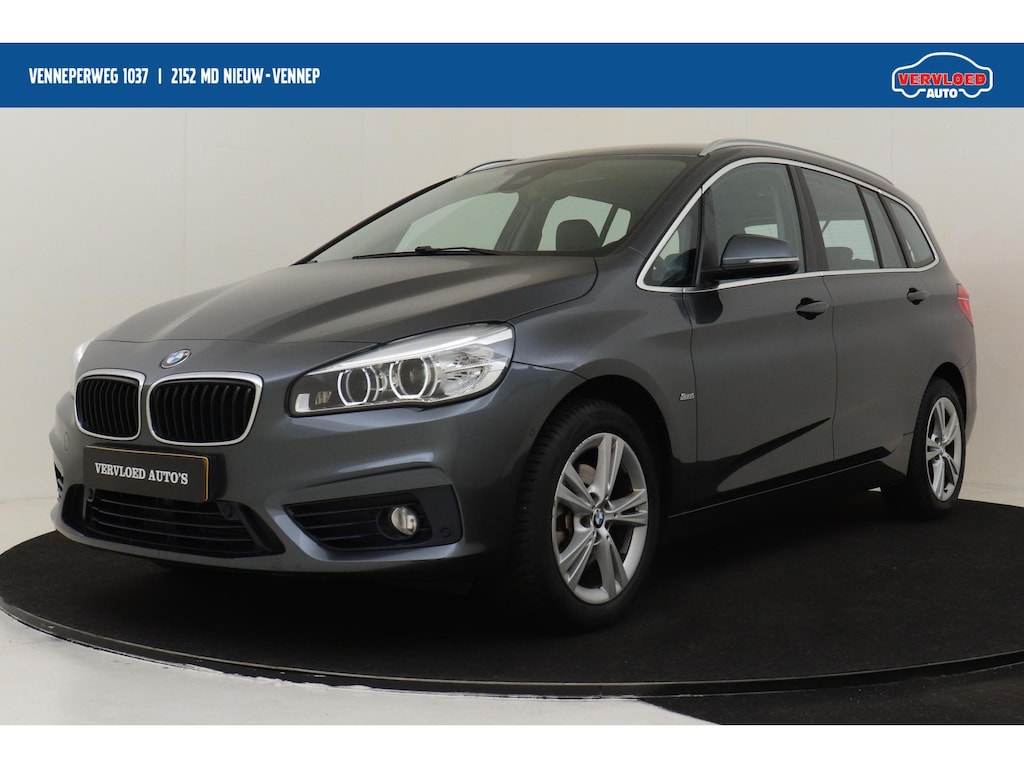 BMW 2-Serie Gran Tourer 218I 7P. HIGH EXECUTIVE -HIFI|LEDER|SPORTSTOELEN|HEAD-UP DISP.|CAMERA|STOELVERW.|CHROME|ELEK.ACHTERKLEP|16"