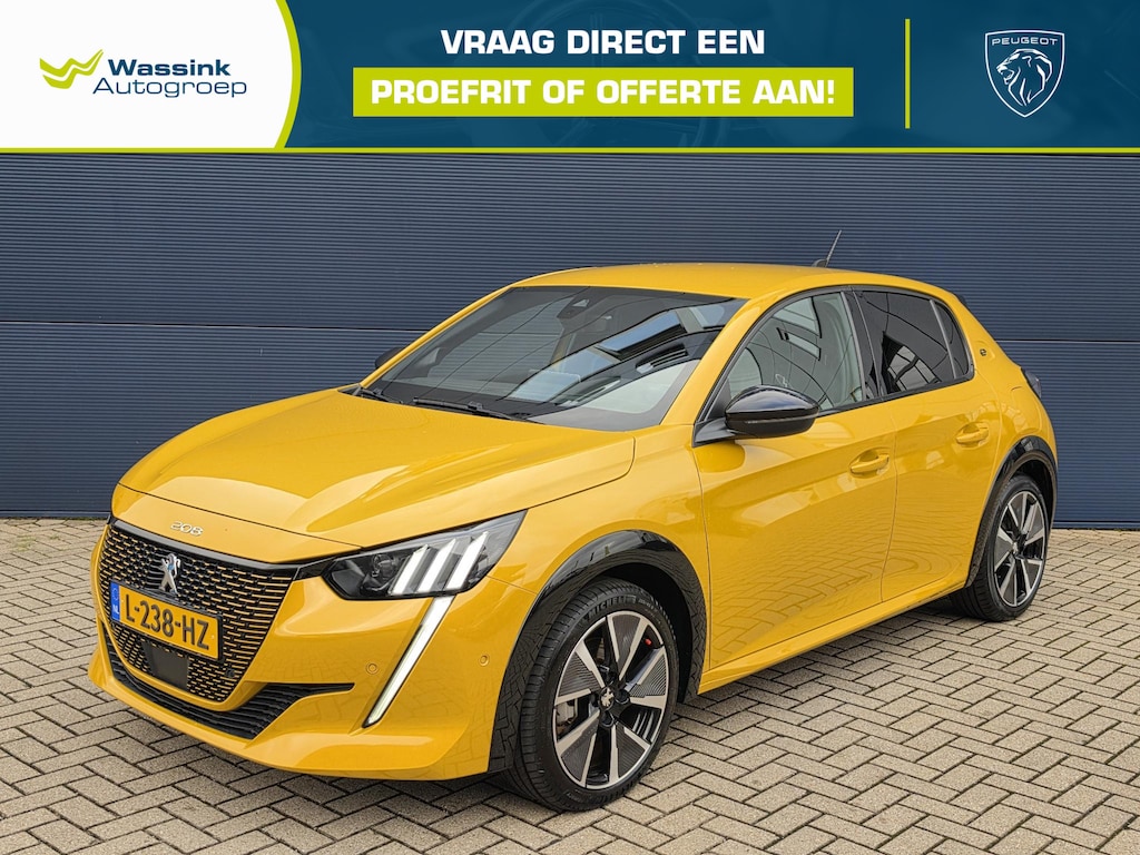 Peugeot e-208 EV GT 350 50 kWh 136pk | Navigatie | Parkeersensoren | 93% SOH | Camera | Apple Carplay |