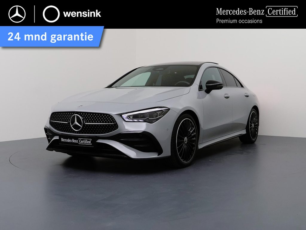 Mercedes-Benz CLA 180 Business Solution AMG | Nightpakket | Head-up display | 360° camera | Dodehoekassistent | 19 inch AMG Velgen |