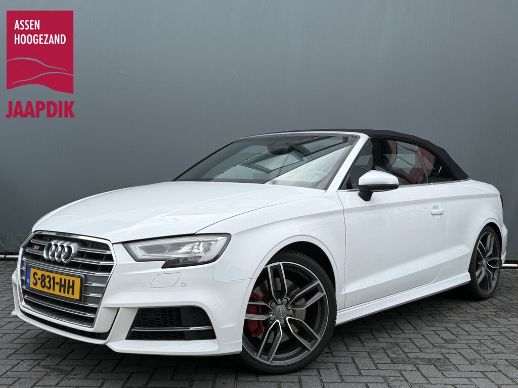 Audi A3 Cabriolet BWJ 2017 2.0 TFSI 310 PK S3 quattro Pro Line Plus | NIEUW BINNEN! | B&O | RS ZETELS | STOELVERW. | AFGEVLAKT STUURWIEL |