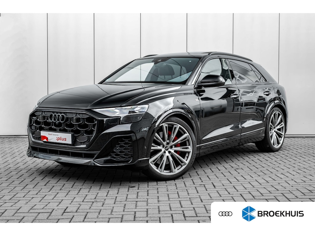 Audi Q8 55 TFSI e quattro Pro Line S 394 PK | Trekhaak | Vierwielsturing | Panoramadak | B&O | 360 Camera