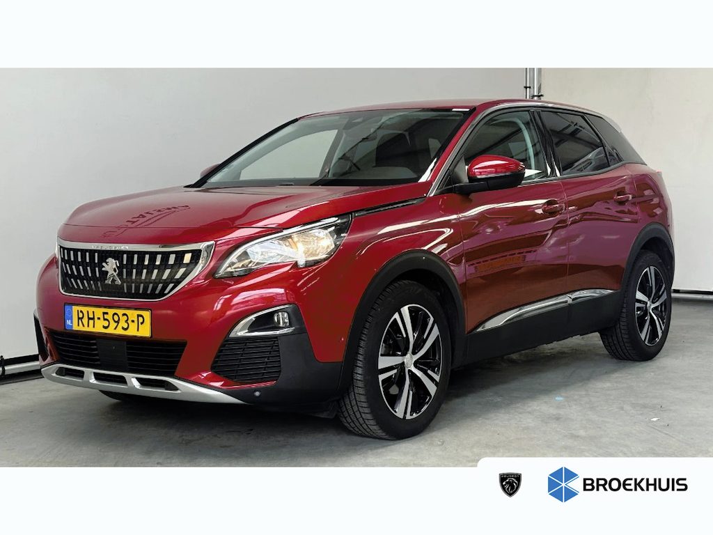Peugeot 3008 1.2 PureTech Allure | Navigatie | Cruise Control | Elek. Achterklep | Camera | Trekhaak | | Achteruitrijcamera | Apple Carplay/Android Auto|telefoonintegratie premium | Bluetooth telefoonvoorbereiding