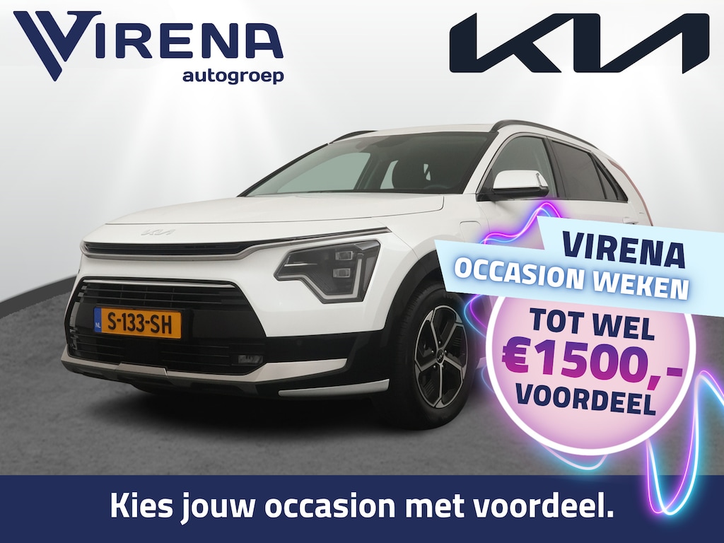 Kia Niro Hybrid 1.6 GDi PHEV DynamicPlusLine- Plug-In - Schuif-/Kanteldak - Apple Carplay/Android Auto - Adaptief Cruise Control - Fabrieksgarantie tot 04-2030
