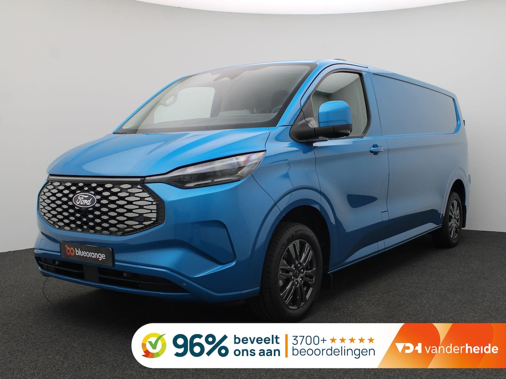 Ford E-Transit Custom 320 L2H1 Limited 65 kWh 218PK Aut. 360gr. camera, Keyless, 17" LM Velgen, B&O Audio, Adaptieve Cruise Control, Apple Carplay/Android Auto, Side Assist