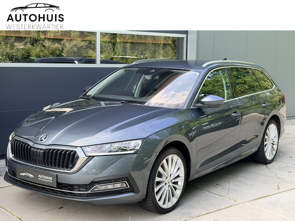Skoda Octavia Combi 1.4 TSI iV 204pk DSG PHEV Business Edition Plus Climate Control Elektr. Klep Stoelverwarming Navigatie SOH 92.2%