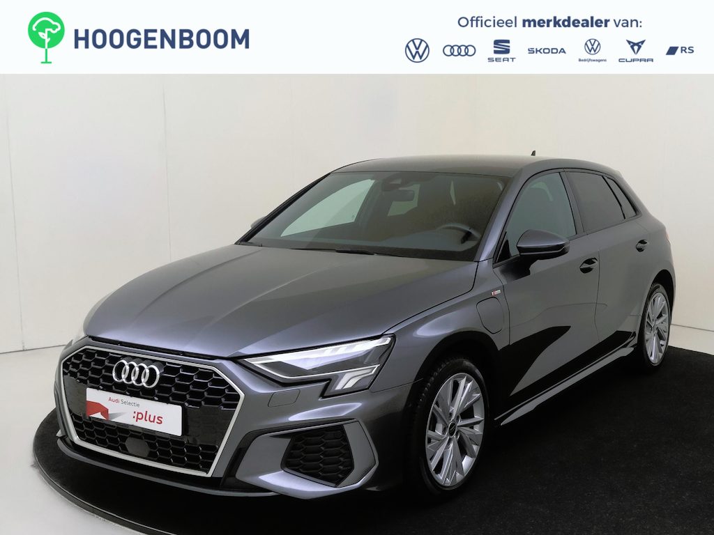 Audi A3 Sportback 40 TFSI e S edition | SoH 95% | Adaptieve cruise control | Stoelverwarming | Parkeersensoren | Navigatie Plus |  Virtual cockpit | Sfeerverlichting | LED koplampen |