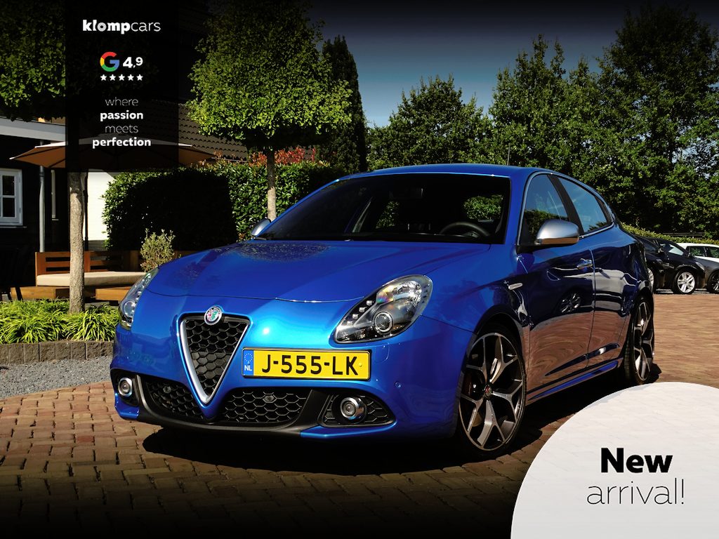 Alfa Romeo Giulietta 1.4 MultiAir 150PK Sport | Misano Blue | 19 inch | Ulter | Handbak