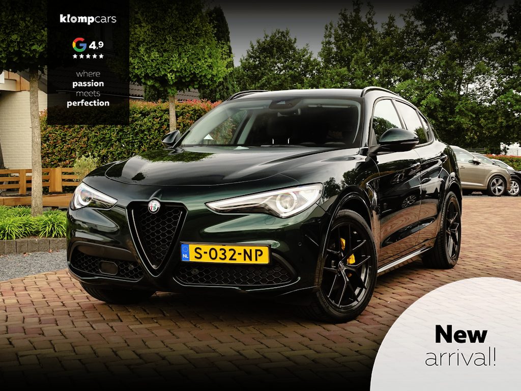 Alfa Romeo Stelvio 2.2d Customized Verde Visconti | Carplay | 20 inch | Leer | ETC.