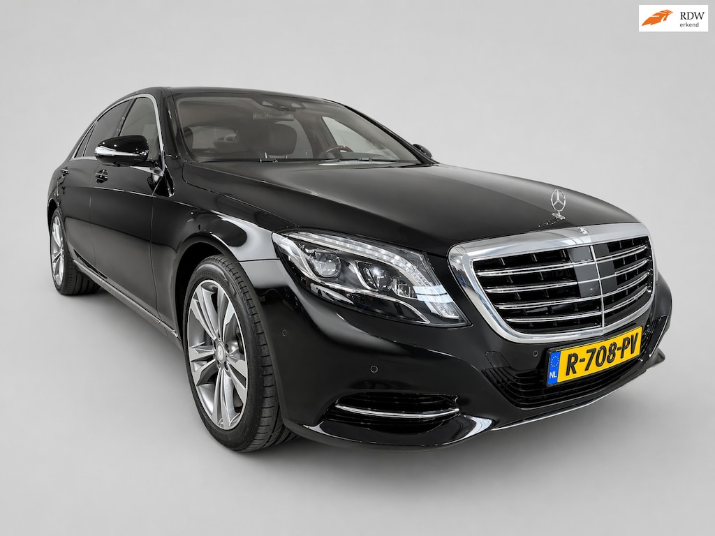 Mercedes-Benz S-klasse 500 4Matic Lang - Burmester - Panodak - Head Up - Massage - Luchtvering - Dealeronderhouden