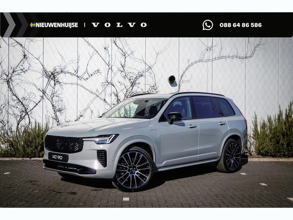 Volvo XC90 2.0 T8 Plug-in hybrid AWD Ultra Black Ed. Exec. | Geventileerd leder | Head-up Display | Schuif-/kanteldak | Bowers & Wilkins Premium Audio | Luchtvering | Gelaagd Glas | Adaptieve Cruise Control | Trekhaak