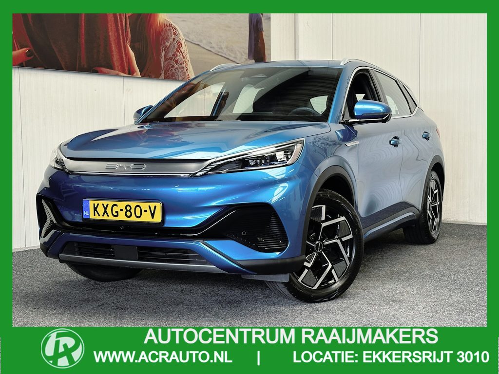 BYD Atto 3 (SOH 93%) DESIGN 60 kWh WLTP 420 KM * 45 STUKS OP VOORRAAD* APPLE CARPLAY/ ANDROID AUTO ELEK. ACHTERKLEP PANORAMADAK ELEK. VOORSTOELEN KEYLESS ENTRY/ START 360 CAMERA STOELVERWARMING NAVI NIEUWSTAAT !!!